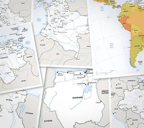 Example of a map bundle