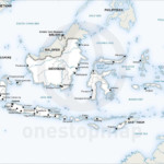 Map of Indonesia political