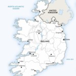 Map of Ireland political