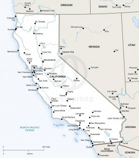 Vibrant image throughout printable map of california cities Hilaire image with printable map of california cities