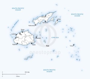 Editable map Fiji