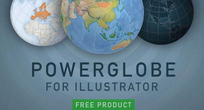 powerglobe for illustrator make your customized 3d vector globe of the earth in just 5