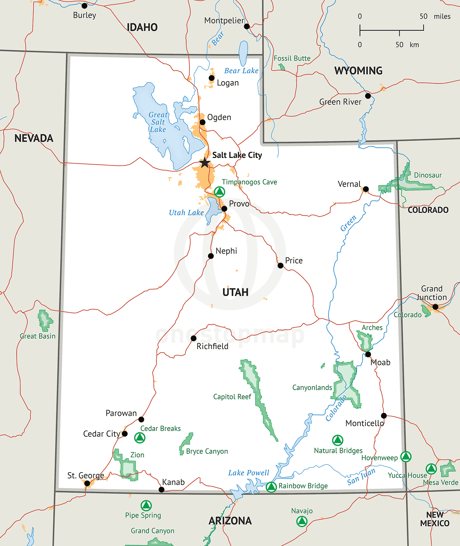 utah-printable-map