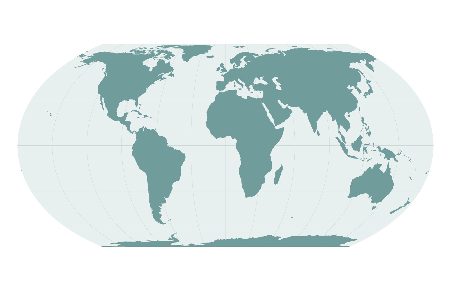 Equal Earth projection of Natural Earth land outlines